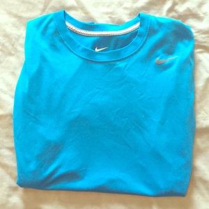 Light Blue Nike Dri-Fit Short sleeve